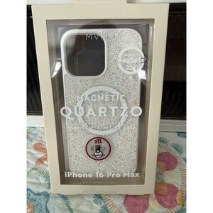 MVMT Quartzo Magnetic Phone Case For iPhone 16 Pro Max MagSafe Sparkle Glitter